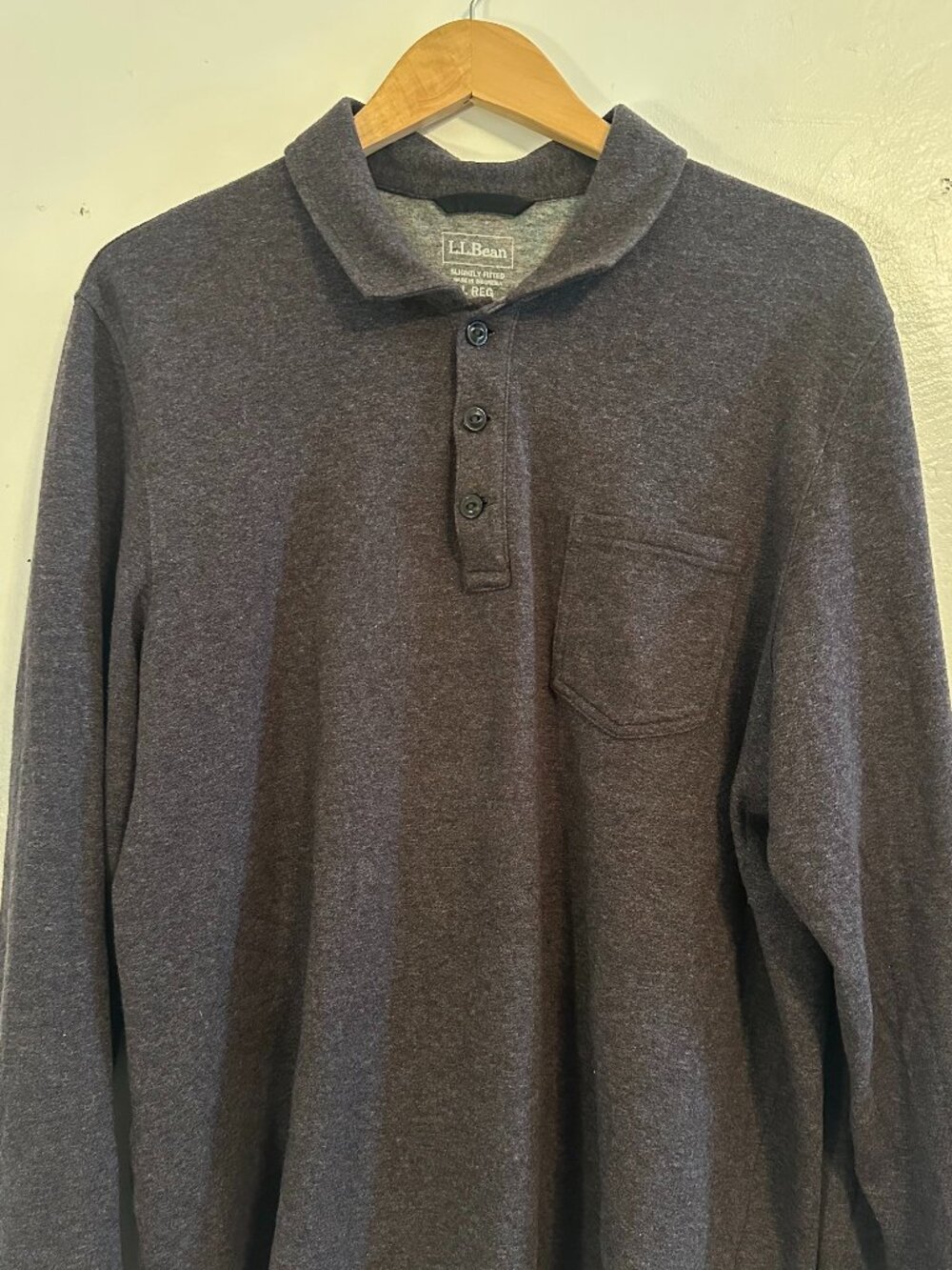 LLBean Men's Adventure Polo, Long-Sleeve